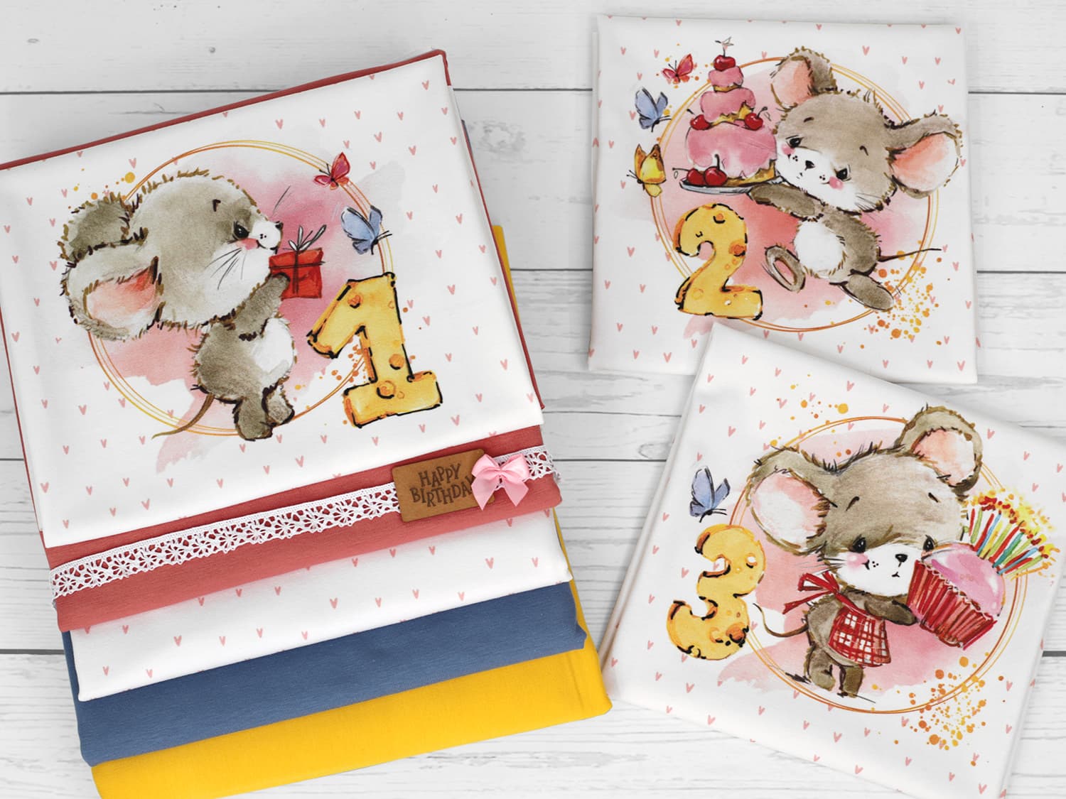 stoff-jersey-baumwolle-baumwolljersey-panel-kathi-kunterbunt-maus-geschenk-schmetterling-geburtstag-serie