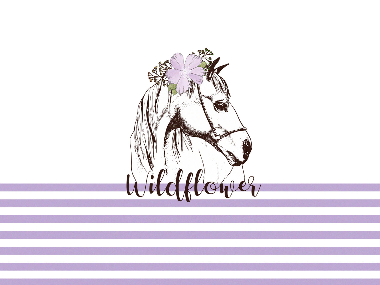 stoff-jersey-baumwolle-baumwolljersey-panel-pferd-wildflower-streifen-lila