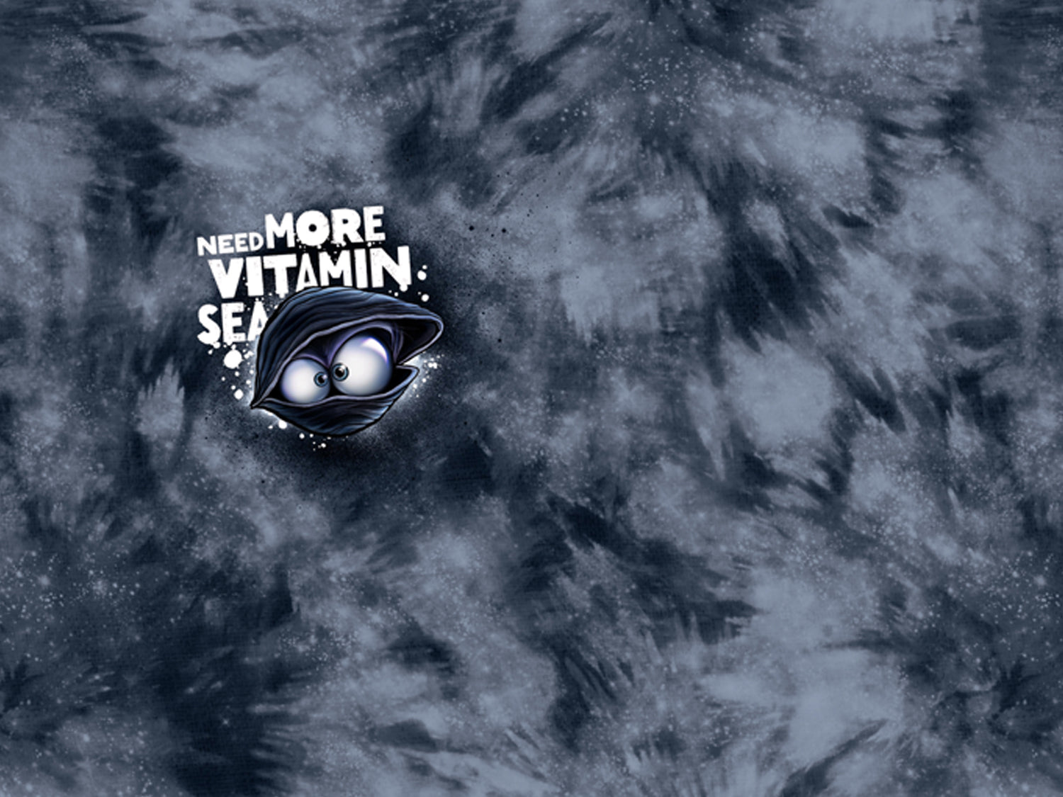 Jersey PANEL - Thorsten Berger - Mussel Mo, Need More Vitamin Sea with an eye-catching design on a textured background.