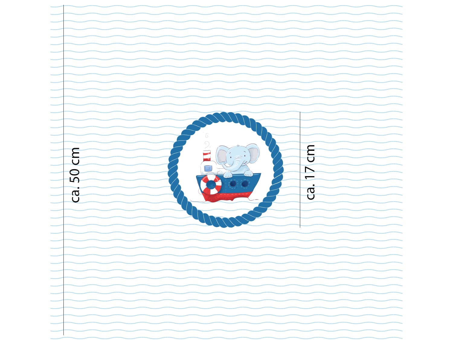 stoff-jersey-baumwolle-baumwolljersey-panel-tier-elefant-schiff-little-sailor-blau-masse