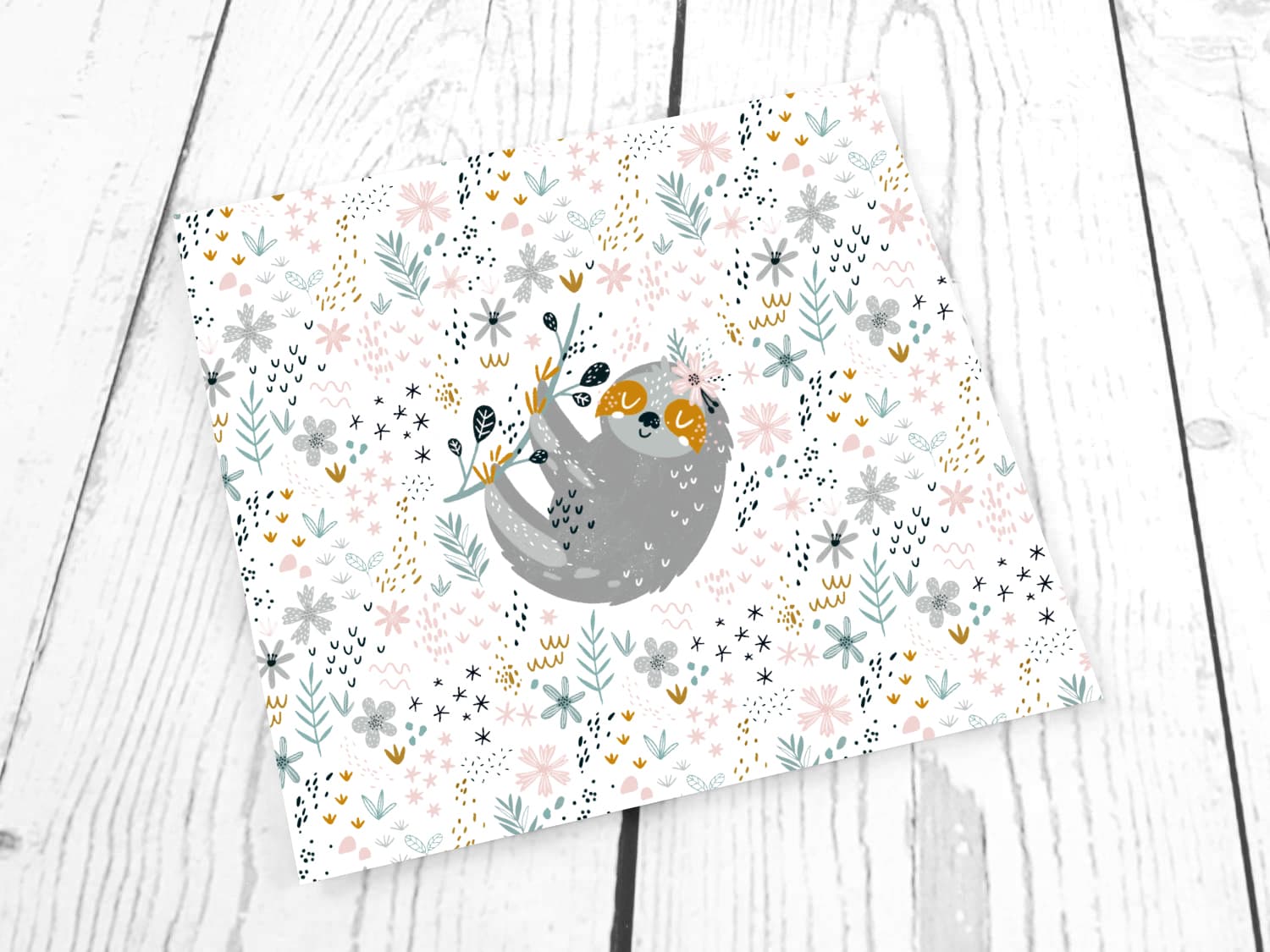 stoff-jersey-baumwolle-baumwolljersey-panel-tier-faultier-jungel-safri-wildtier-blumen-monstera-blaetter