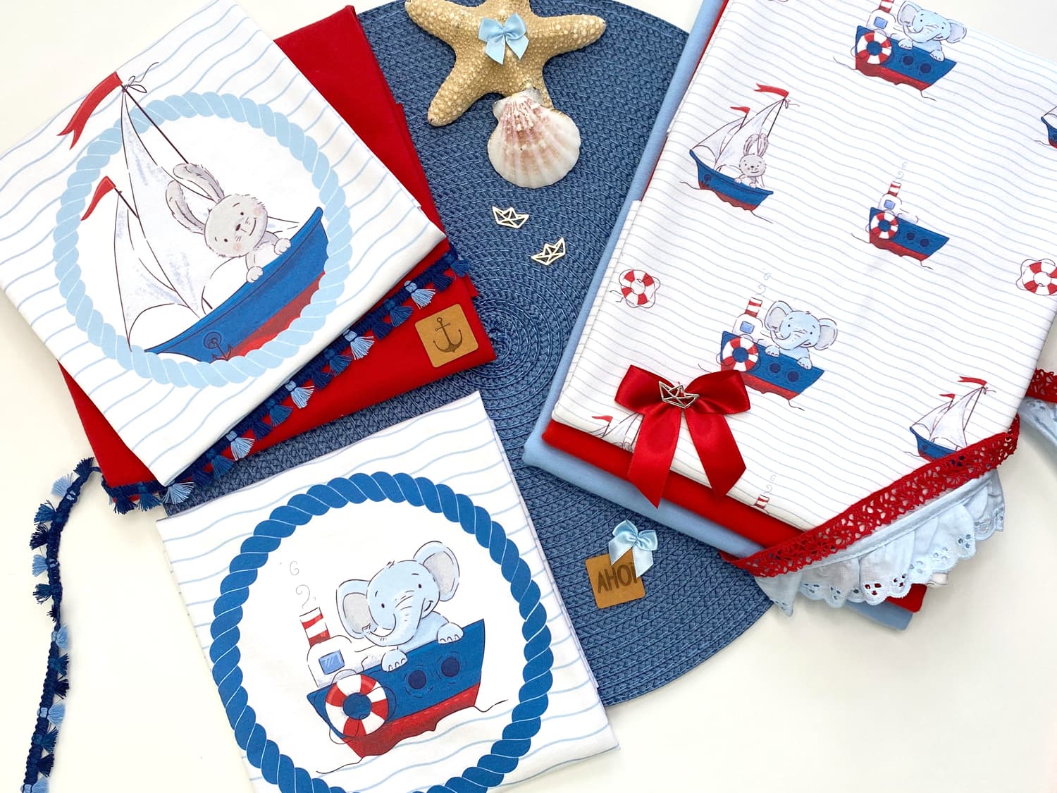 stoff-jersey-baumwolle-baumwolljersey-panel-tier-hase-schiff-little-sailor-blau-serie