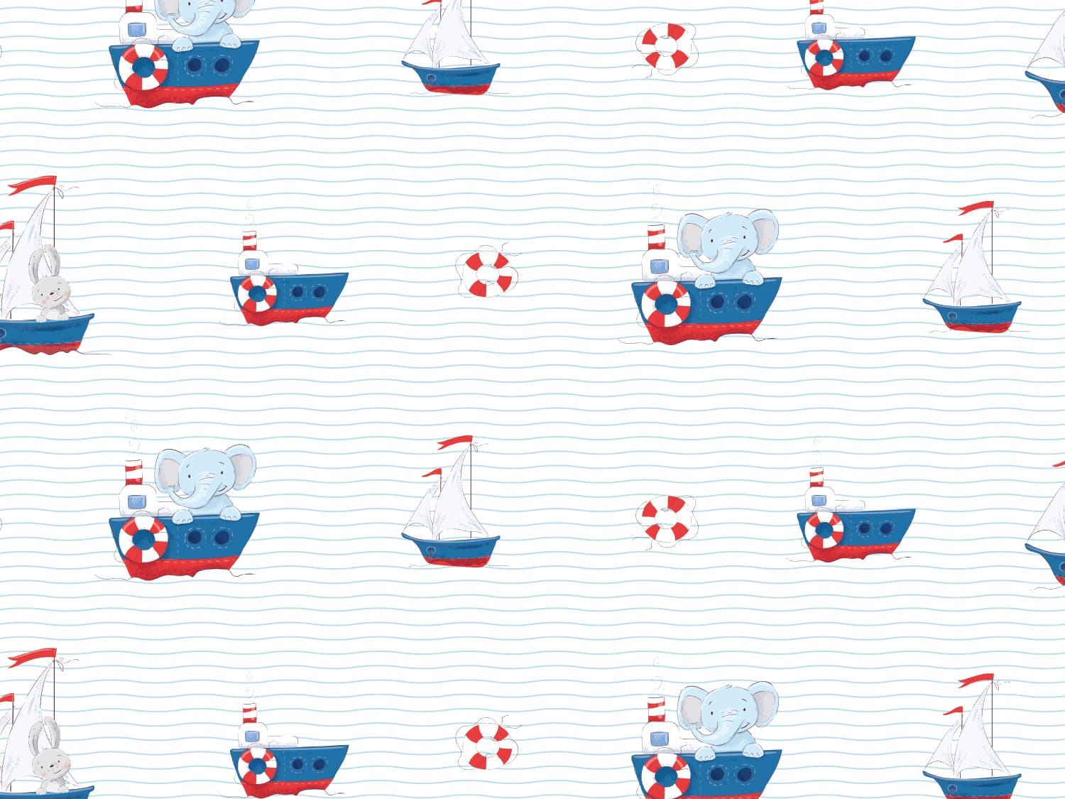 stoff-jersey-baumwolle-baumwolljersey-panel-tier-hase-schiff-little-sailor-elefant-2