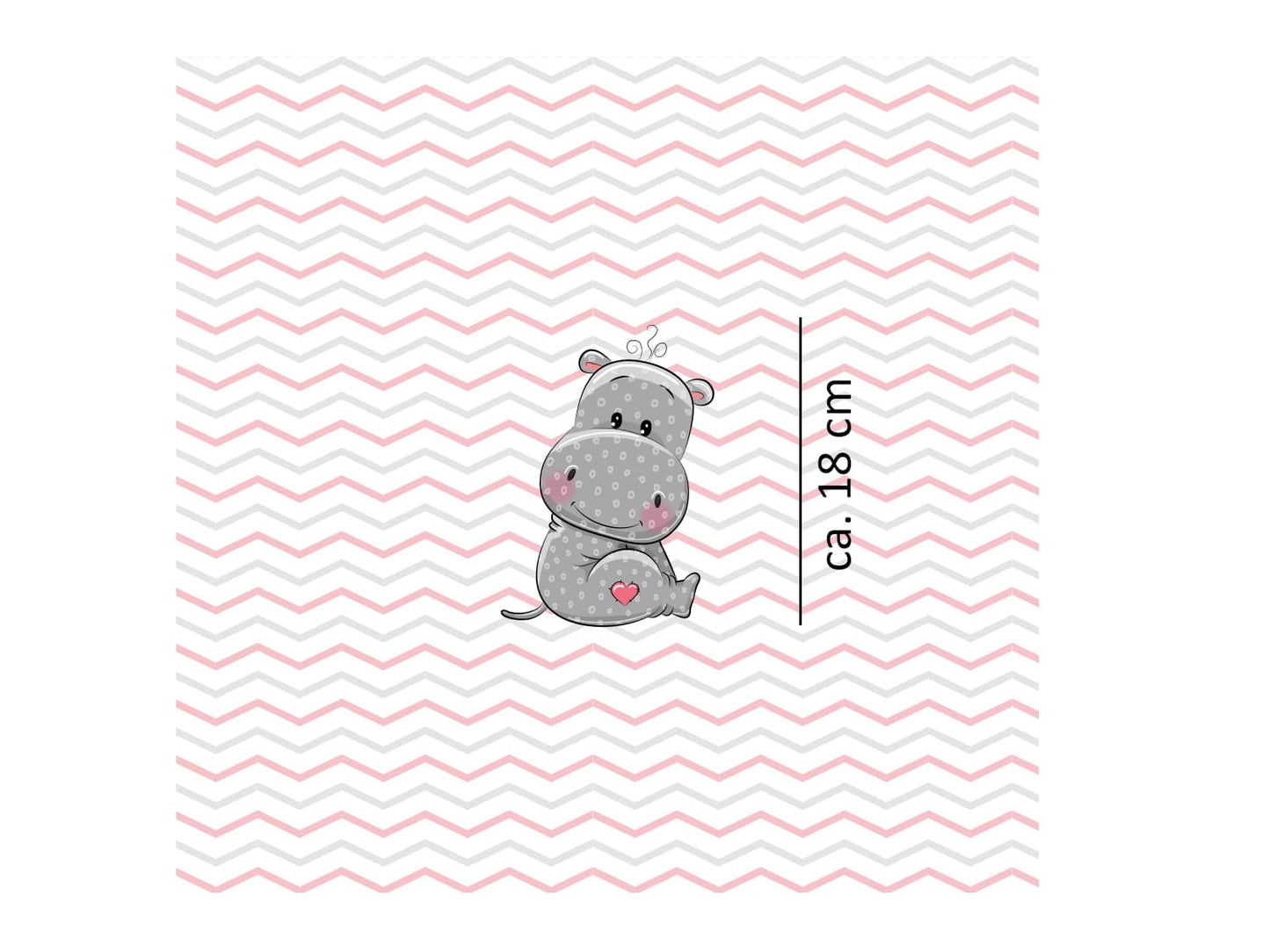 stoff-jersey-baumwolle-baumwolljersey-panel-tier-kleines-baby-nilpferd-herz-grau-rosa-masse