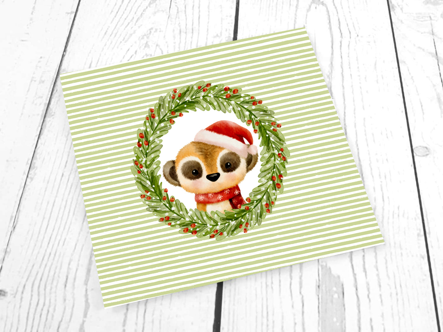 Tissu jersey - Frosty Friends PANEL - Sapin de Noël