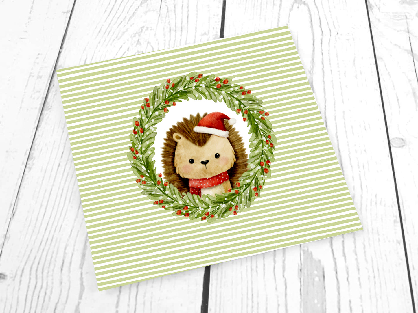 Tissu jersey - Frosty Friends PANEL - Sapin de Noël