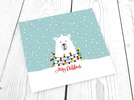 stoff-jersey-baumwolle-baumwolljersey-panel-weihnachten-winter-schnee-eisbaer-baer-lichterkette-merry-christmas