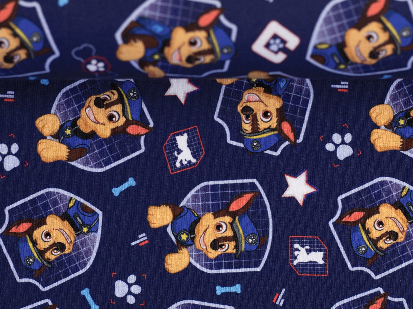 Tissu jersey - Festive Friends - Souris