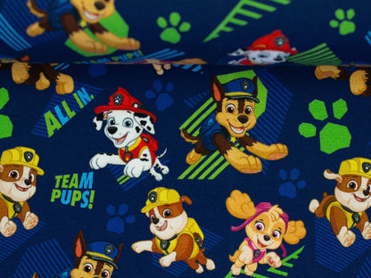 Tissu jersey - Festive Friends - Souris