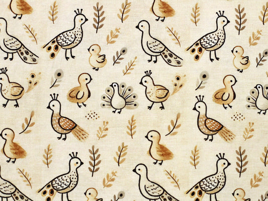 Jersey Stoff - Kleiner Pfau