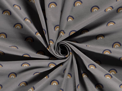 stoff-jersey-baumwolle-baumwolljersey-rainbow-regenbogen-basic-neutral-mausgrau-2