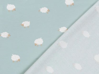 Tissu jersey - blocs de construction - boue, léger