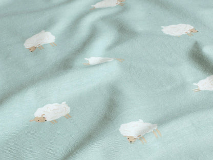 Tissu jersey - blocs de construction - boue, léger