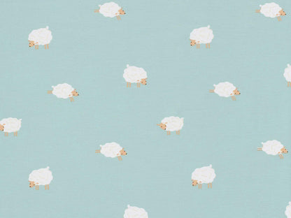 Tissu jersey - blocs de construction - boue, léger