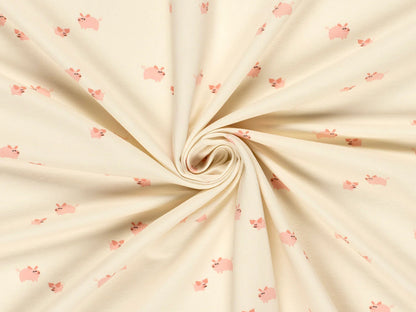 Tissu jersey - blocs de construction - boue, léger