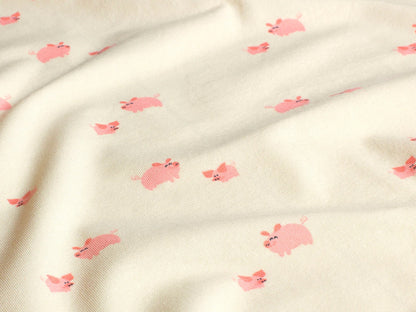 Tissu jersey - blocs de construction - boue, léger