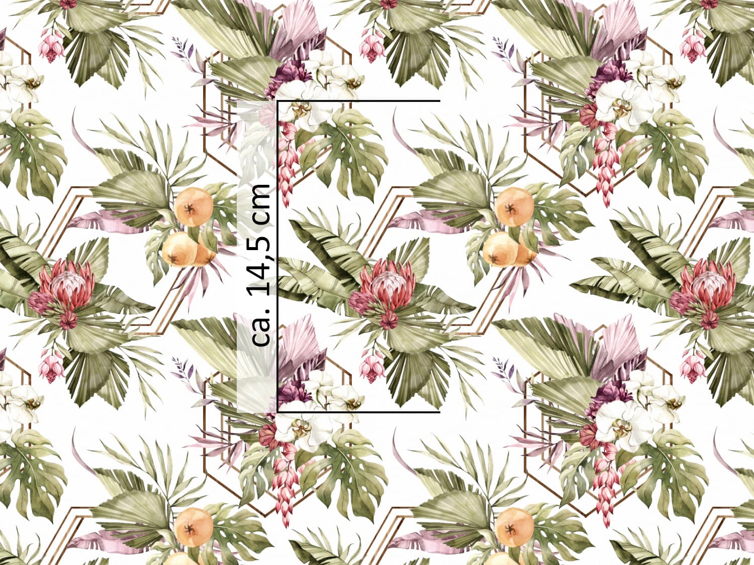 stoff-jersey-baumwolle-baumwolljersey-sommer-blumen-floral-flower-summer-tropic-tropical-gruen-masse