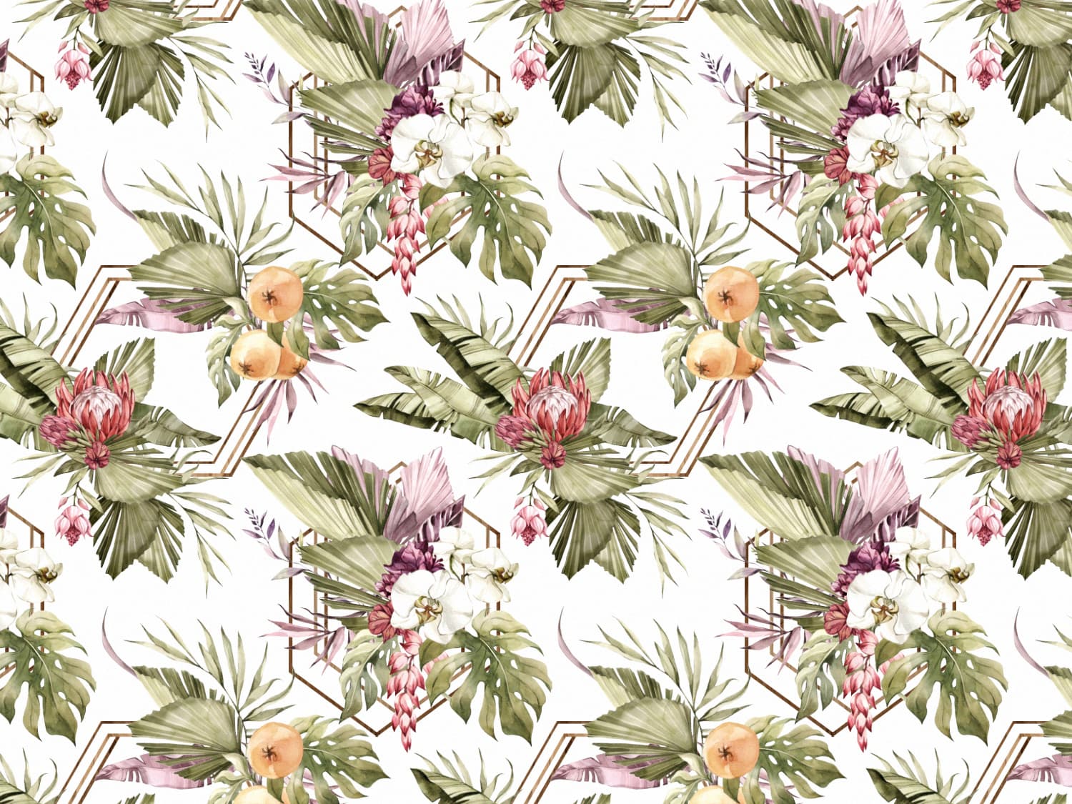 stoff-jersey-baumwolle-baumwolljersey-sommer-blumen-floral-flower-summer-tropic-tropical-gruen