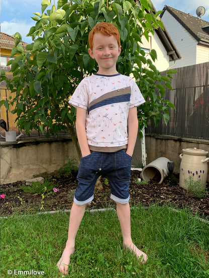 Jersey Fabric - Festive Friends - Mouse