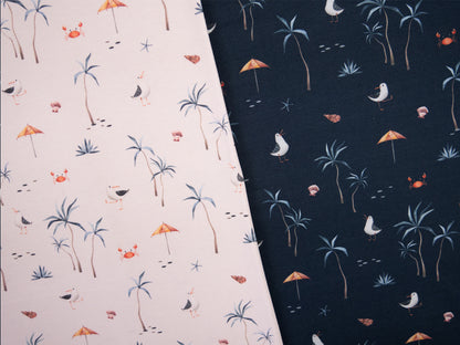 Jersey Fabric - Festive Friends - Mouse