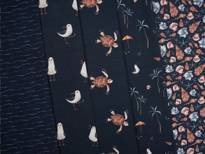 Jersey Fabric - Festive Friends - Mouse