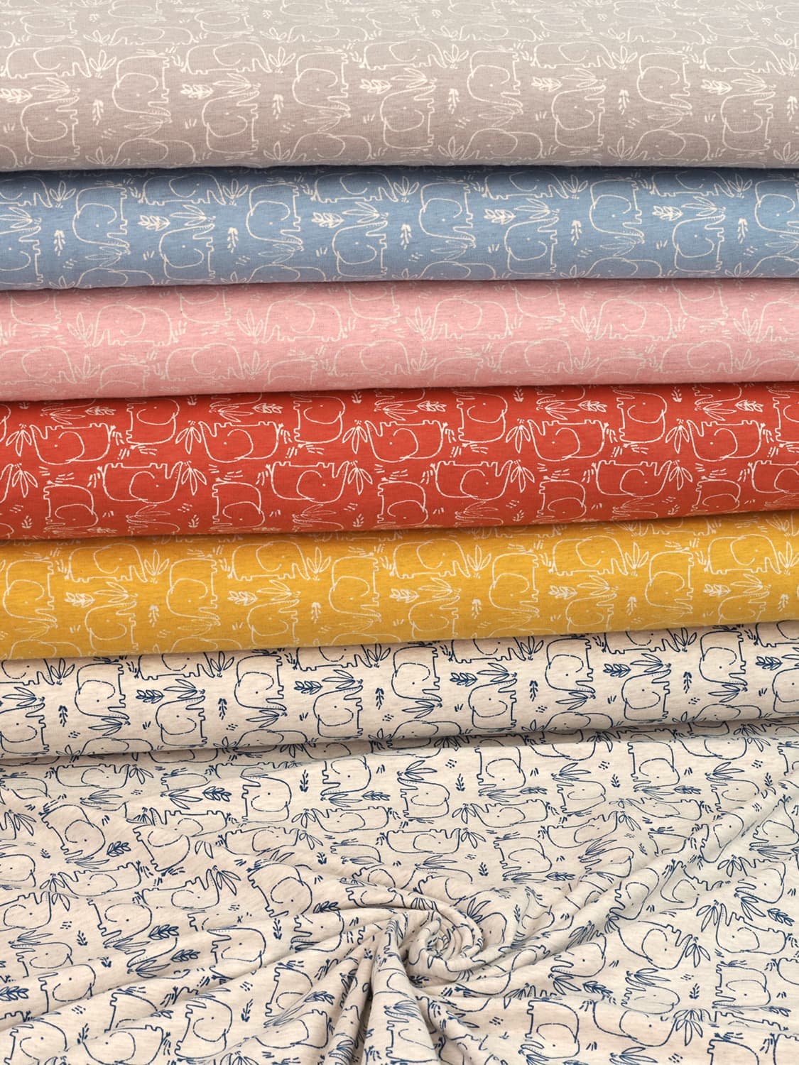 stoff-jersey-baumwolle-baumwolljersey-swafing-benno-elefanten-verschiedene-farben