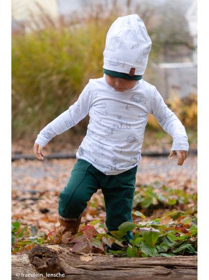 Jersey Stoff - Life in the Forest