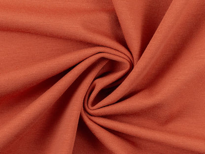 stoff-jersey-baumwolle-baumwolljersey-swafing-vanessa-herbst-winter-21-22-einfarbig-uni-lachs-dunkel