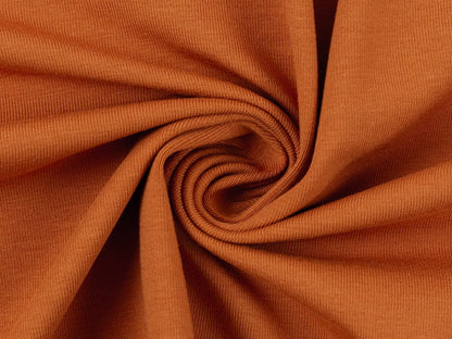stoff-jersey-baumwolle-baumwolljersey-swafing-vanessa-herbst-winter-21-22-einfarbig-uni-moehre