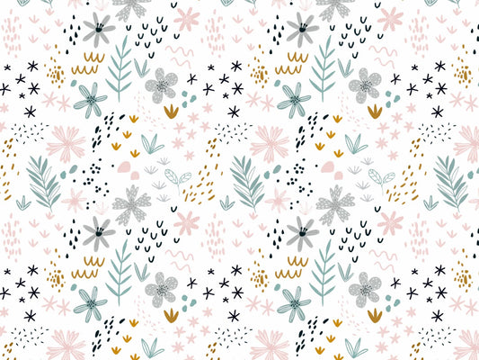 stoff-jersey-baumwolle-baumwolljersey-tier-faultier-baby-kombi-jungel-safri-wildtier-blumen-monstera-blaetter