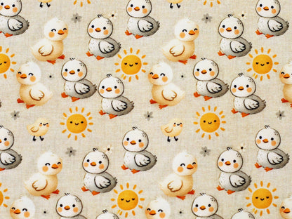 Jersey Stoff - Kleine Küken