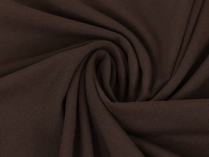 stoff-jersey-baumwolle-baumwolljersey-uni-einfarbig-jella-058-dunkelbraun