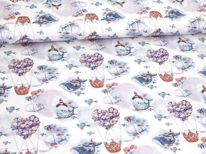 stoff-jersey-baumwolle-baumwolljersey-watercolor-aquarell-fruehling-sommer-maritim-nautical-marine-kleiner-matrose-wal-herz-libelle-vogel-love-wolken-heiss-luftballon-2