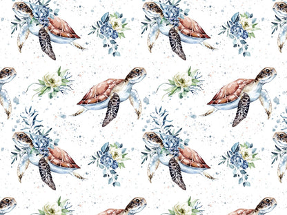 stoff-jersey-baumwolle-baumwolljersey-watercolor-aquarell-schildkroete-kleckse-blumen-blau