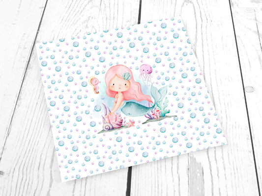 Jersey fabric - Frosty Friends PANEL - Christmas tree