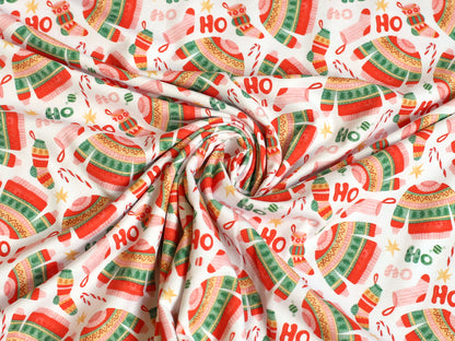 Jersey Stoff - Happy Holidays - Sweater