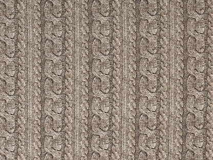 stoff-jersey-baumwolle-baumwolljersey-zopf-muster-optik-braun