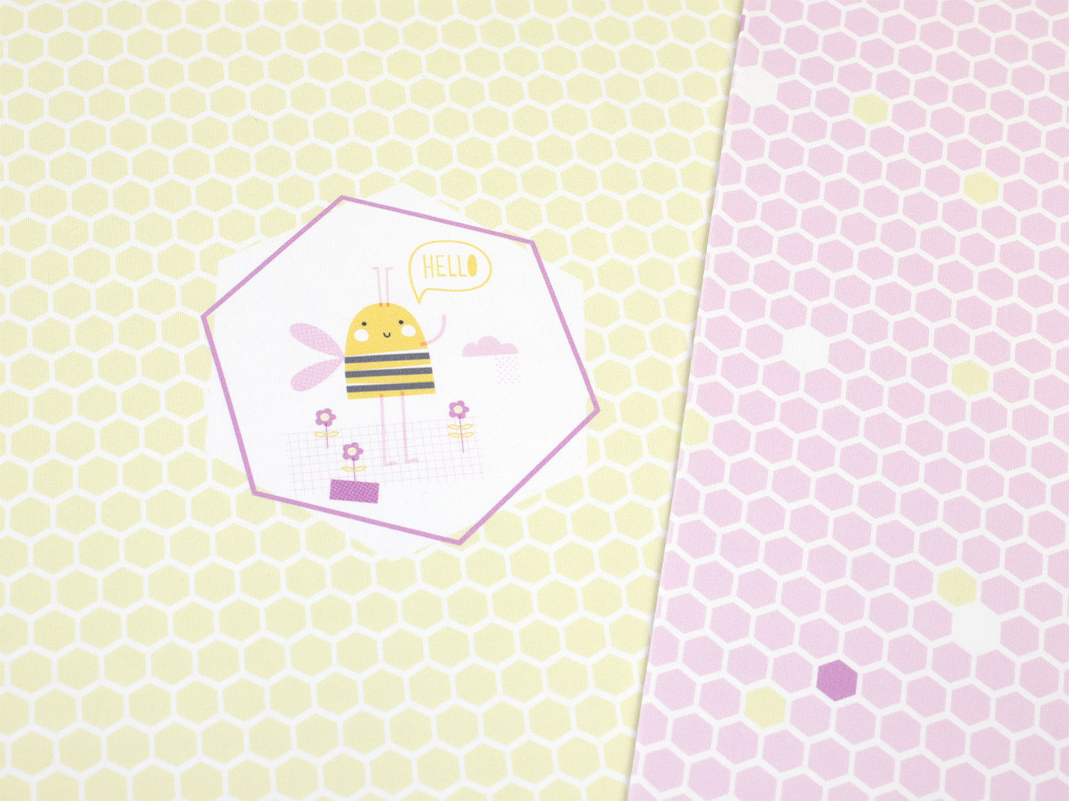 stoff-jersey-baumwolljersey-eigenproduktion-kathi-kunterbunt-panel-bee-happy-hello-biene-rosa-2