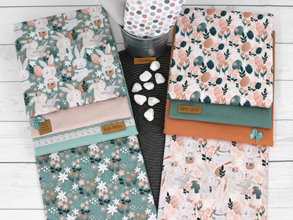 stoff-jersey-baumwolljersey-meterware-hasen-ostern-serie-hasen-picknick-verschiedene-farben