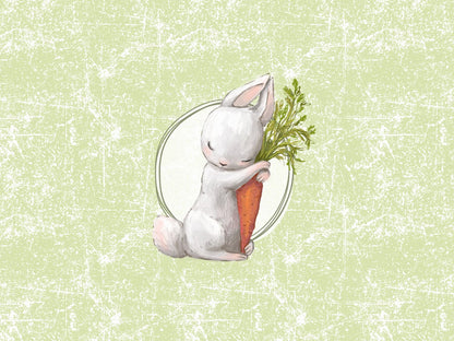stoff-jersey-panel-baumwolle-baumwolljersey-fruehling-sommer-ostern-hase-bunny-osterhase-mit-moehre-karotte-gruen
