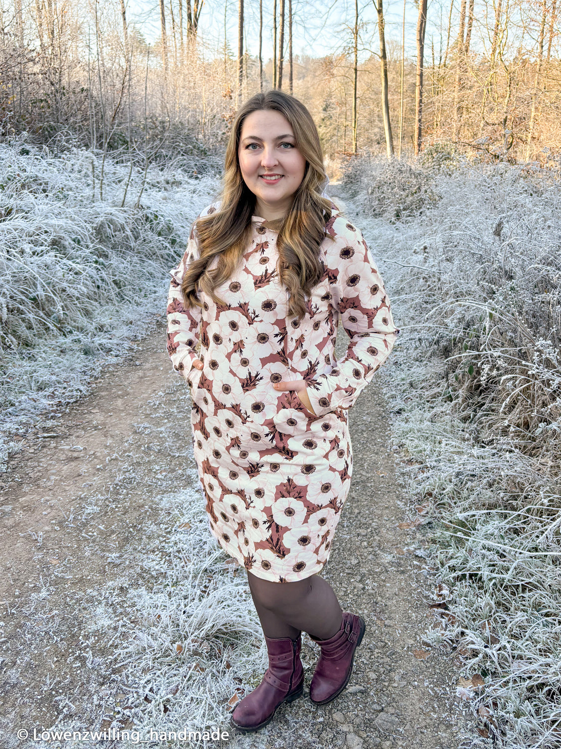 Modal French Terry - Annemone - altrosa