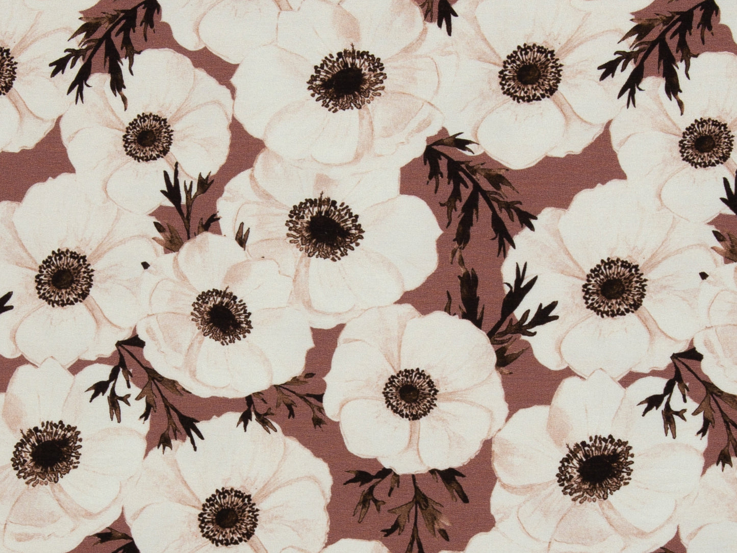 Modal French Terry - Annemone - altrosa