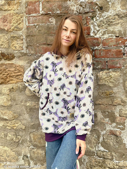 Modal French Terry - Annemone - flieder