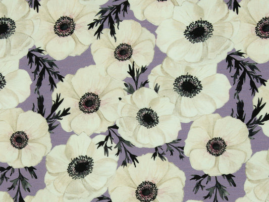 Modal French Terry - Annemone - flieder