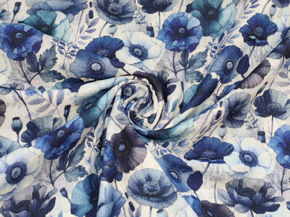 Double Gauze - Musselin Stoff - Bloom