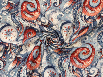 Double Gauze - Paisley