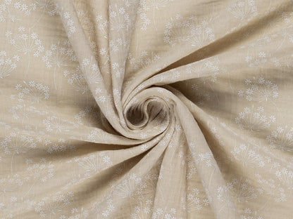 stoff-musselin-baumwolle-pusteblume-blassbeige-2