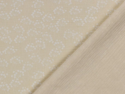 stoff-musselin-baumwolle-pusteblume-blassbeige