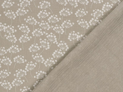 stoff-musselin-baumwolle-pusteblume-schlamm-hell