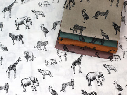 stoff-musselin-double-gauze-baumwolle-baumwollstoff-safari-serie